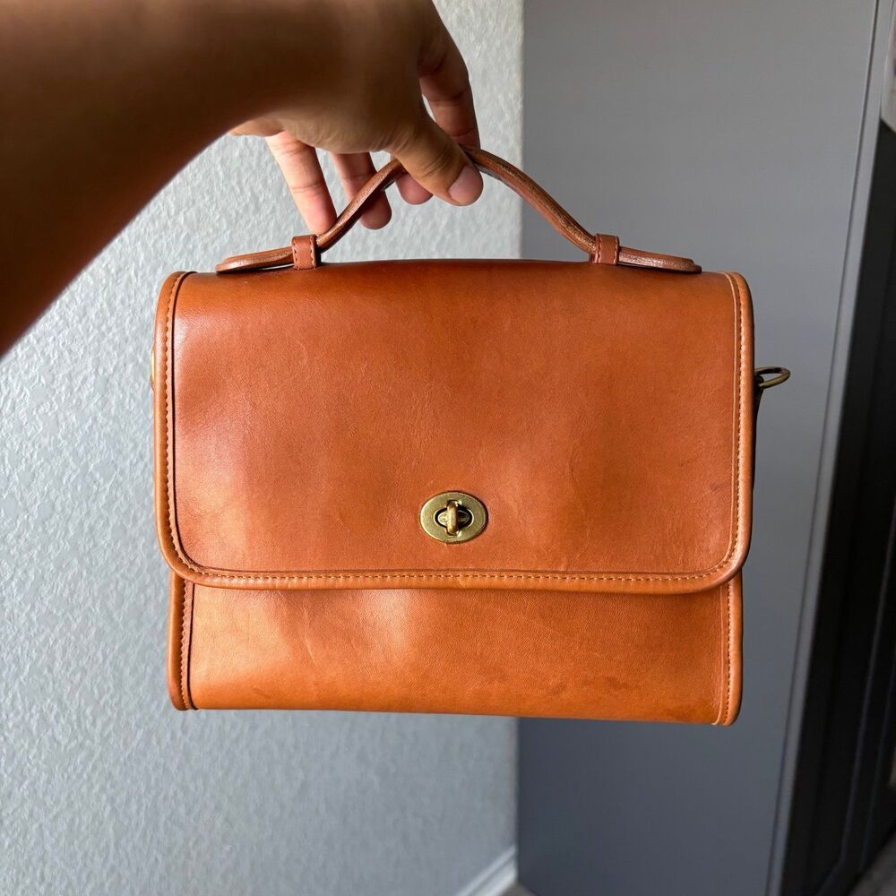 Vintage Coach Court Bag Pre-1994